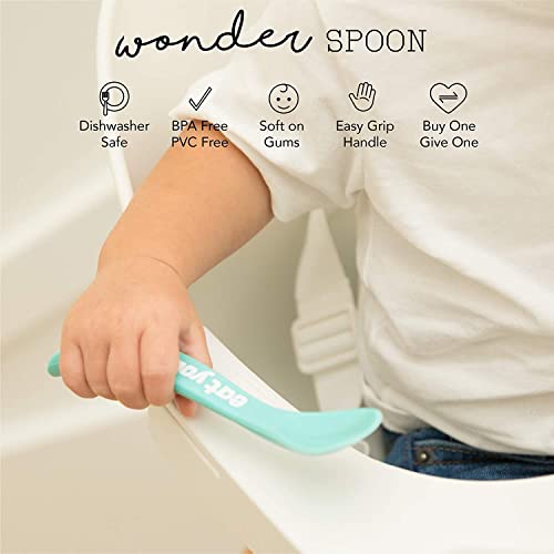 Bella Tunno Wonder Spoons-Meki Set kašika za bebe siguran za izbijanje zuba za bebe & kašike za malu decu, silikonska kašika za Samohranjivanje BPA za hranu za hranu 2pk, hvala molim