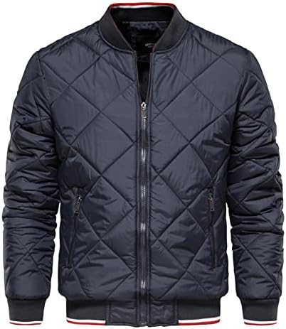 Fall kaput za muškarce, kaputi s dugim rukavima MENS Trendy teretana jesen Plus size Topla jakna dukseva Zip fit čvrsta debljina4