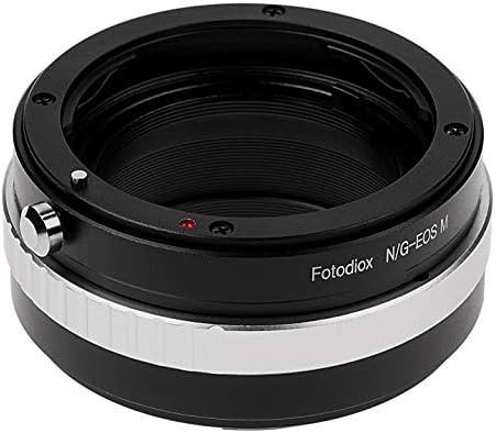 FOTODIOX Adapter za montiranje sa kontrolom otvora, za Nikon G-Type, DX-tipa objektiva u Canon EOS M ogledala