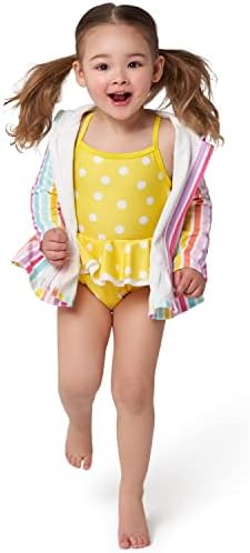 Gerber Baby-Girls Toddler patelica sa zatvaračem Terry kupaći komič