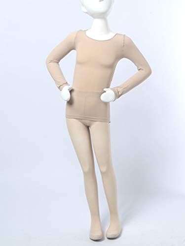 Dador Kids Boys Girls Fleece obložene toplotne donje rublje Dugi John Set Gimnastika Baletni