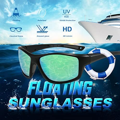 Plutajuće sunčane naočale, polarizirane sunčane naočale za muškarce, sportske sunčane naočale za morski ribolov, surfanje