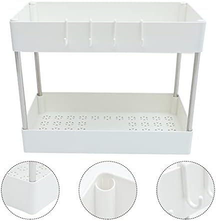 Kabilock Holder stola za rotirajuće stalak za skladištenje Dvostruki sloj plastični začinjavanje