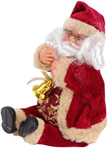 Prettyzoom Santa Clause Dekoracije Božićne sjedenje Santa ručne izrađene slatke šik santa claus figurine lutke
