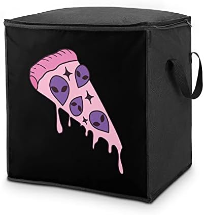 Pizza Space sa NLO Velikim prekrivačem Organizator kutija za poticaj zatvarača na vrhu za odjeću jastuk za odjeću