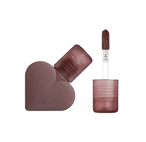 Xiahium Tinta 17 Love Velvet Non Stick Cup Lip Glaze u obliku srca zračni jastuk za usne glazura