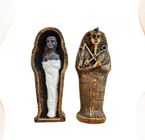 BestRporble Decor Drevni egipatski artefakt Kolekcionarski Bod iz podzemlja Anubis Sarcophagus Lijesna