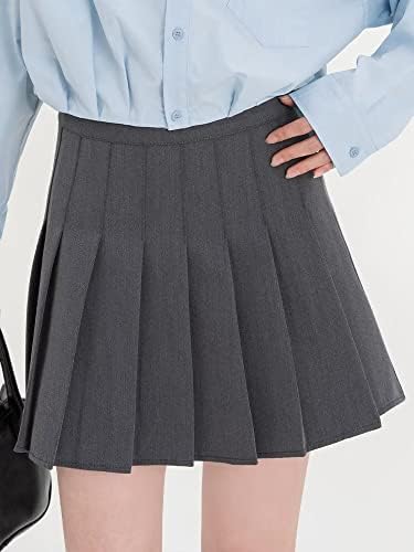 Tamifly Girls Ženske sagledne suknje za tenis elastične visokog struka Atletski golf skroz s kratkim hlačama, 2 godine - US 4XL