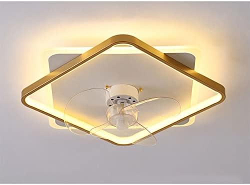 MGJXTWG Moderna minimalistička spavaća soba Stropna svjetla LED SPEPLESS DIMMANJE Stropni ventilator sa