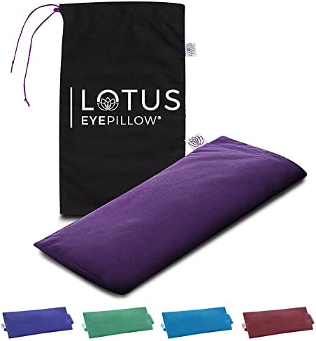 Lotus ponderirani jastuk za oči | maska ​​za spavanje i meditaciju | joga jastuk za oči | jastuk
