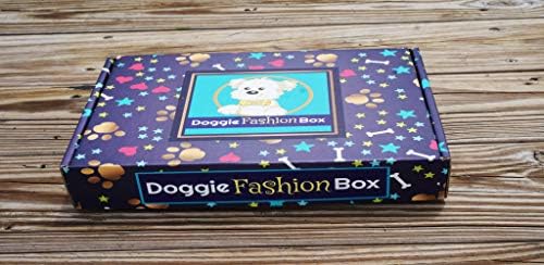 Doggie Fashion Box - Kurirane zabavne tematske igračke za pse, trendy majica, doggie bandana i set