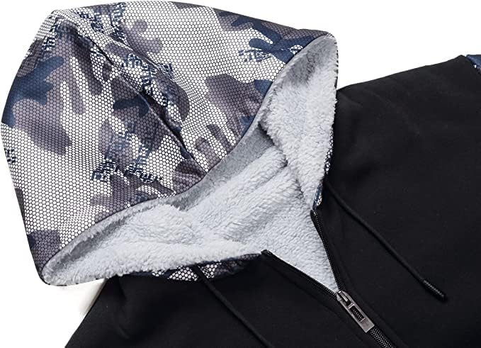Male kozmetičke dukseve za muškarce zimske debele jakne Sherpa obloženi Zip Up 2022 Nadogradnja tkanine
