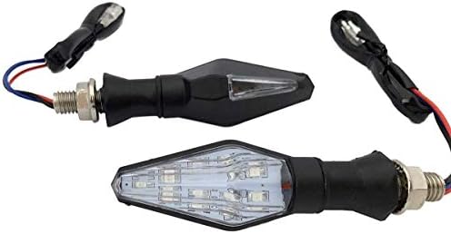 MotorToGo Crna sekvencijalna lampa Žmigavci svjetla LED pokazivači žmigavaca indikatori kompatibilni