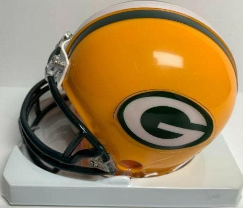 Džon Džeferson potpisao Green Bay Packers Mini-šlem PSA 3a43208-NFL Mini šlemovi sa autogramom