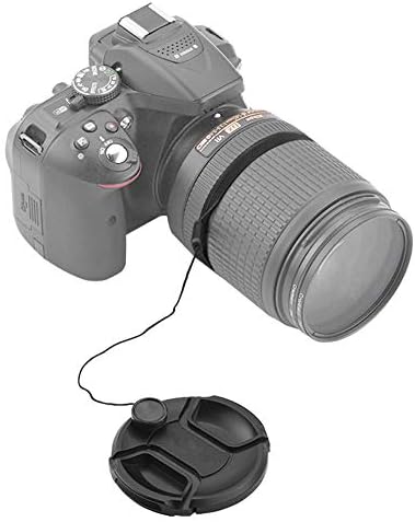 Poklopac poklopca objektiva 52 mm za Canon EF 55-200mm F / 4.5-5.6 II USM, kompatibilan je za Nikon AF-S DX