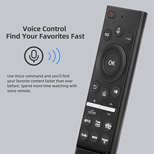Zamjenski glasovni daljinac za Samsung televizore, samo za Samsung-TV-Daljinski upravljač sa glasom,