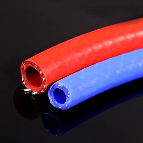 Nina Nugroho 1m 6-32mm ID crveno / plavo silikonsko vakuumsko cijev ojačana pletenica gumenog crijeva zračna cijev za vodu otporna na toplinu visokotlačna linija