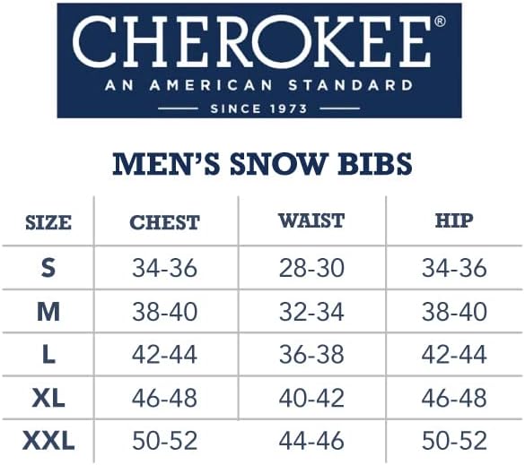 Cherokee Muška snijeg - izolirane vodootporne snežne hlače Skijaški / snowboard kombinezon
