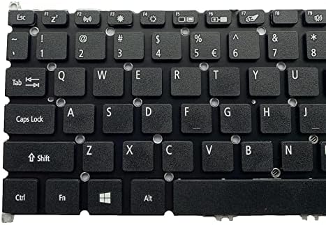 Siakoocty Laptop zamjena američki raspored tastatura za Acer Aspire 5 A515-43 A515-52 A515-53 A515-54