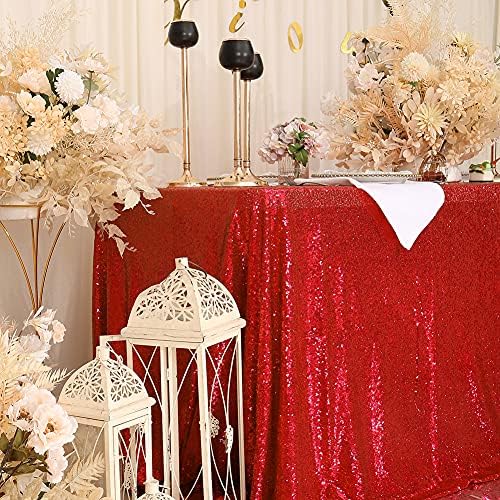 Vječna ljepota Sequin Stolcloth, Tkanina za stolu za zabavu, za zabavu, Cake Desert Sparkly Sequin prekrivanje