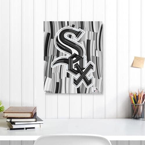 Chicago White Sox 16 X 20 ukrašen giclee print Charlie Turano III - originalna MLB umjetnost i otisci