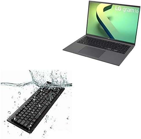 BoxWave tastatura kompatibilna sa LG Ultra laganim laptopom 16z90q - AquaProof USB tastatura,