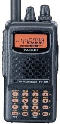 Yaesu FT-60R Dual Band ručni 5w VHF / UHF amaterski Radio primopredajnik