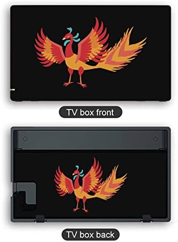 Naljepnice s naljepnicama Fire Phoenix pokrivaju prednju ploču za zaštitu kože za Nintendo Switch