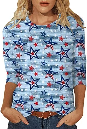 MIASHUI Dry Tech Shirts žene Žene tri četvrtine rukav majice proljeće ljeto žene Mock vrat Dugi rukav termo