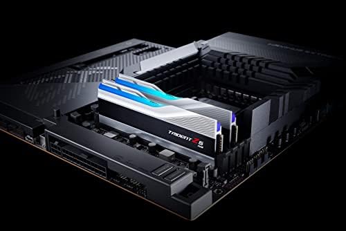 32GB G.Skill DDR5 Trident Z5 RGB 7200MHz CL34 1,40V Dvostruki kanalni komplet 2x 16GB srebro