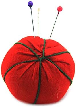 Pulabo Strong i Long-Last1 kom. Slatki vinski jastuk u obliku rajčice, kreativni zglobovi šivaći igle za šivanje zanata DIY alat i kreativan, crveni