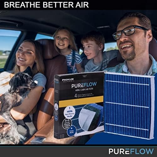 Pureflow Hepa kabinski filter za vazduh PC4080HX | FITS 2010 Hyundai Santa Fe, 2011-15 Kia Sorento