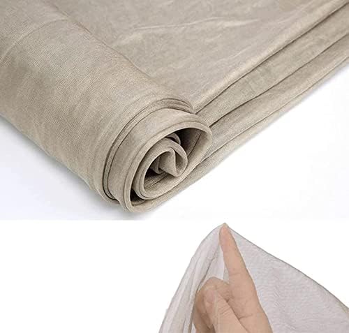 Adswin EMF zaštitna neto tkanina, antiadicial mrezna tkanina lagana prozračna srebrna vlakna za blokove radijacije