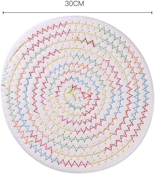 Pamučna konop pletena izolacijska ploča okrugla pamučna linija Pripremljeni jastuk pijesak lonac jastučić