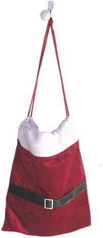 Poklon torbe inspirisane Wowser Santa sa vezicama, Set od 3 različite veličine, pakovanje za praznike, velike su 25 inča