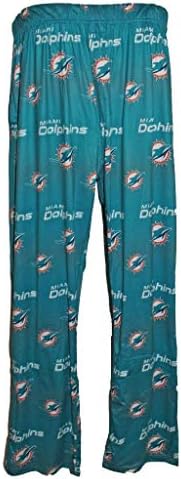 Miami Delphins Muški rasipani uzorak pidžama Lounge Multi Color Hlače