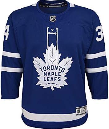 Outerstuff Auston Matthews Toronto Maple Leafs Plava # 34 Omladina 8-20 Premier Home Dres