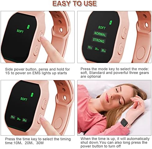 Butifine uređaj za spavanje uređaja za spajanje, pulsni stroj za pomoć za spavanje za poboljšanje spavanja, olakšanje stresa, brzo spava