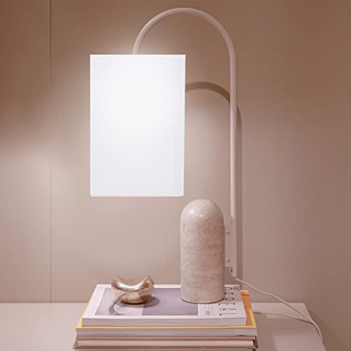 SOLUSTERE SAND SHALES E27 kvadratna tkanina lagana nijansa bijela svjetlosni poklopac stilskih svjetiljki