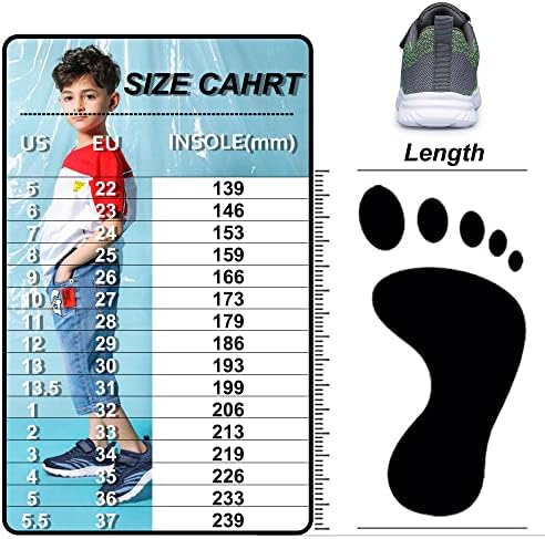 Yhoon Dječaci Djevojčice patike za djecu sportske cipele za hodanje za malu djecu / malo dijete / veliko