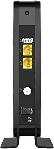 Netgear C3700-100nar C3700-NAR DOCSIS 3.0 WiFi kablovski Modem ruter sa N600 8x4 brzinama preuzimanja za