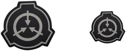 Zygzcj 2 komada Fondacija SCP Logo Posebni postupci za osnivanje Fondacija Logo Vojno taktička Morale IR infracrveni reflektivni zakrpa Kuka i petlje