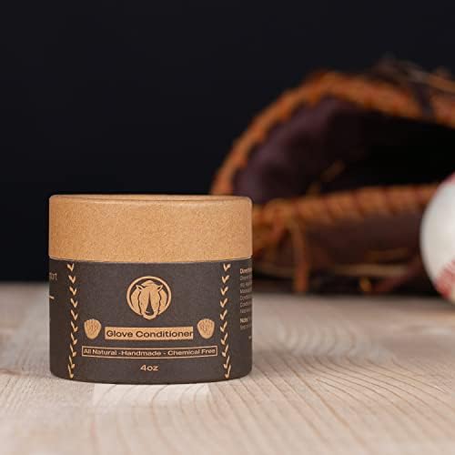 Rhino Wax - baseball rukavičari - bejzbol ili softball premium kožna rukavica za rukavice priprema bilo koju mladost ili bejzbol rukavicu za velike igre za veliku igru ​​- lomin, održavanje ili vraćanje rukavica