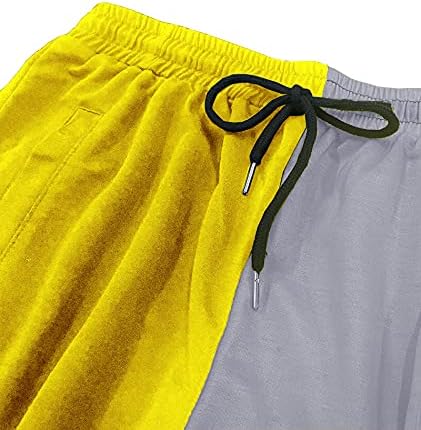 Sematomala ženski blok u boji Jogger Dukseri složeni zvono na dnu mršave aktivne vježbe hlače