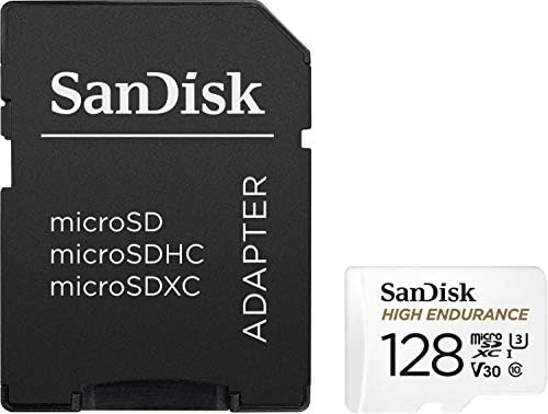 BlackVue DR900X-2ch Plus sa 32GB microSD kartica & SanDisk 128GB high Endurance Video MicroSDXC kartica sa adapterom za Dash Cam i kućne sisteme za praćenje