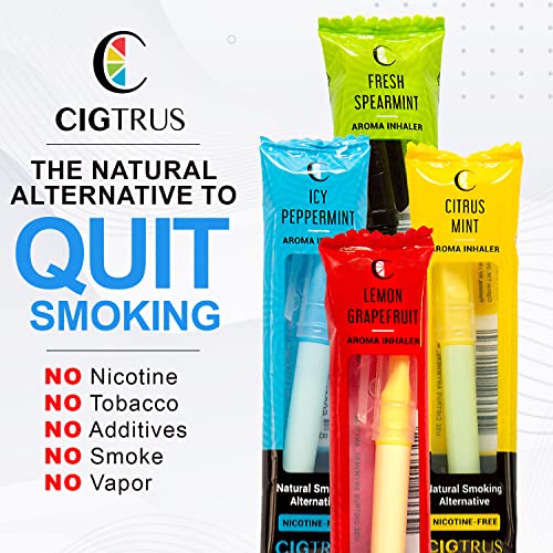 Cigtrus pomoć za prestanak pušenja bez duhana bez nikotina Neelektrična oralna fiksacija žudnja za olakšanjem podrška inhalator kiseonika sa svežim ukusom citrusa 1 / kom