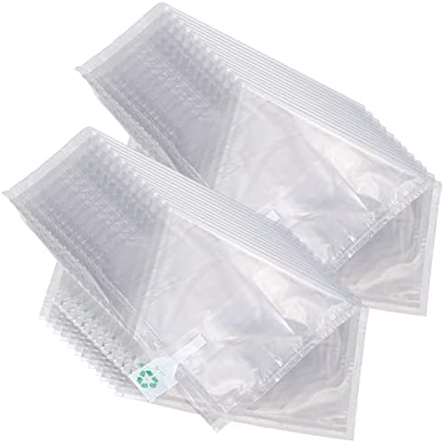 Cabilock koverte 100pcs jastuci zračne vrećice Čvrsto pakiranje zračne vrećice zračni jastuci zračni jastuci praznini ispuni jastuk za otpremu i pakiranje (mjehurić)