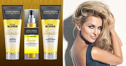 John Frieda Sheer Blonde Go Blonder Lightening šampon i regenerator, Novi 8.3 Fluid unca