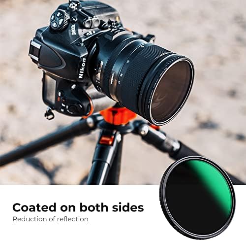 K&F Concept 82mm varijabilni ND Filter sočiva ND32-ND512 Filter sočiva sa podesivom neutralnom gustinom sa 28 višeslojnih premaza za sočiva kamere