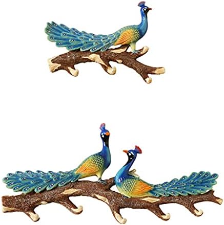 Ganfanren Hook Dekoracija ptica američki pastoralni kukir zidni viseći kaput kuka za ukrašavanje nakala za
